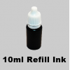Oil-Based Refill Ink for Pre-Inked Flash Stamps - 10ml/bottle